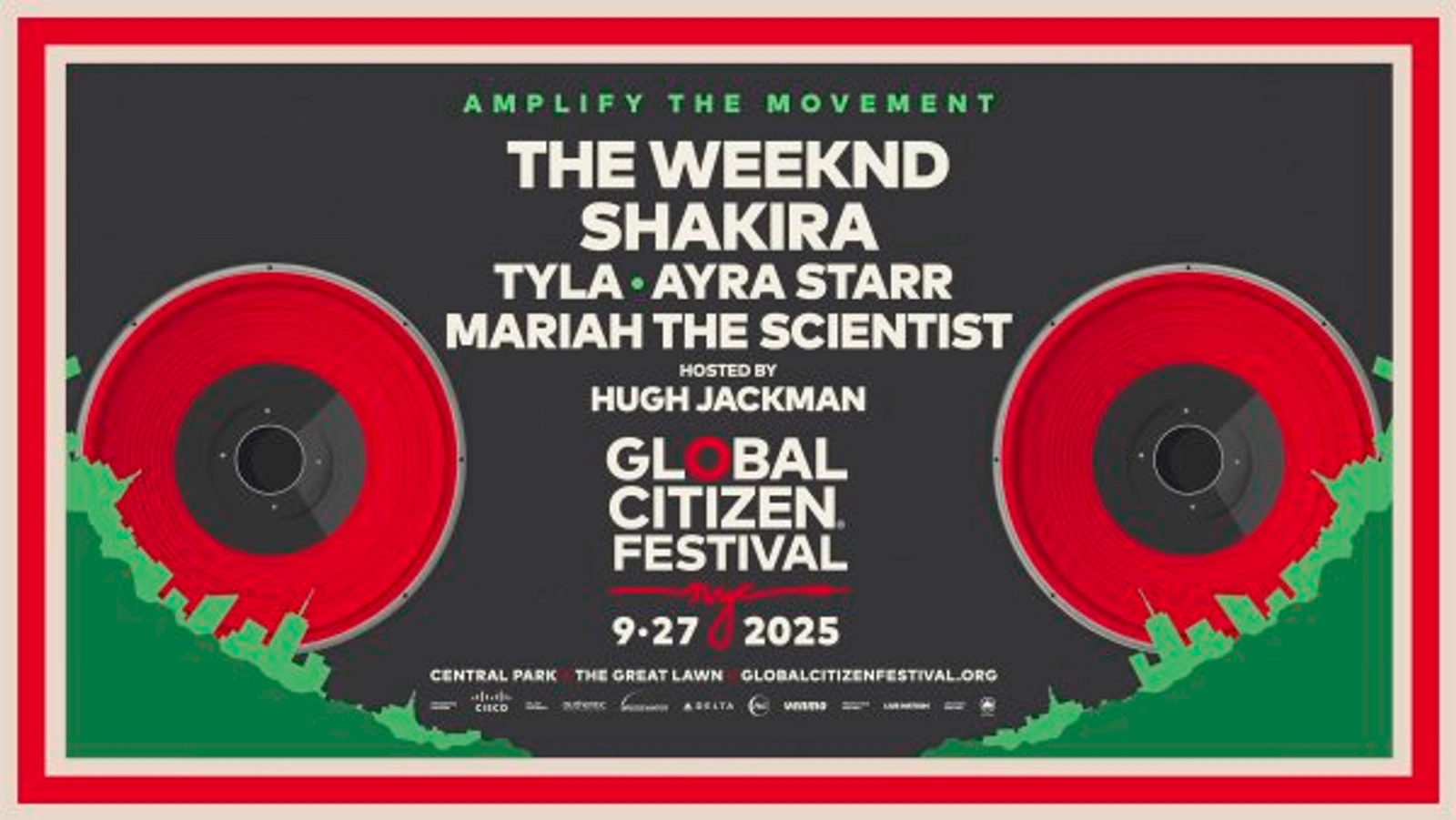 Win A Pair Of GA Tickets To Global Citizen Festival!