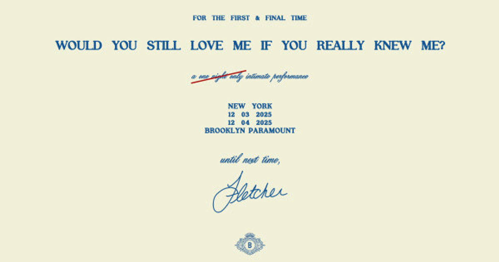 Win Tickets To See Fletcher At The Brooklyn Paramount!