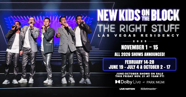 Win A Trip To See New Kids On The Block In Las Vegas!