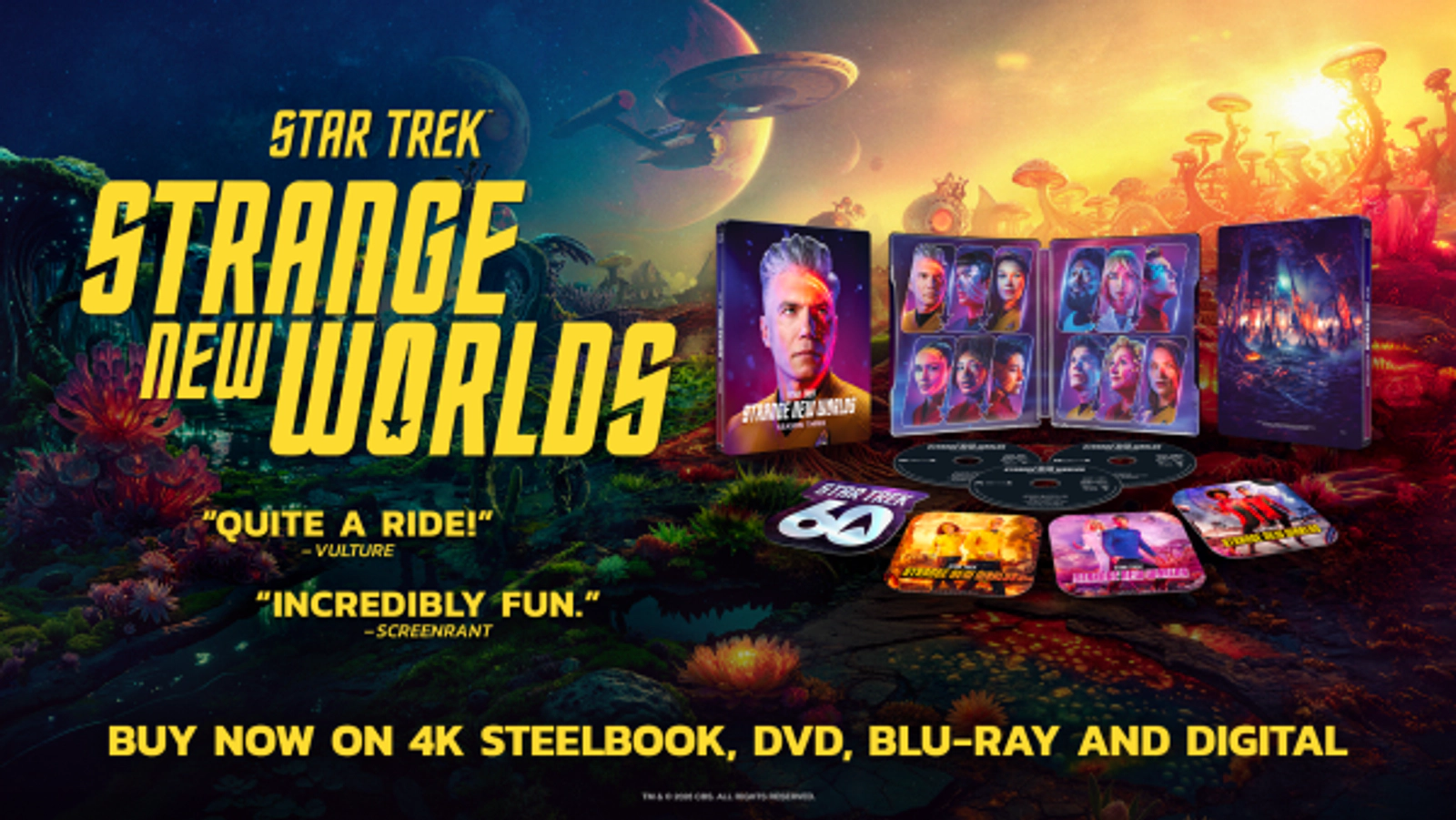 Win Star Trek: Strange New Worlds Season 3 on Blu-Ray!