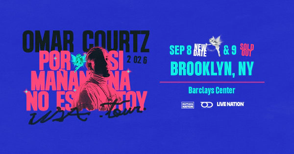 Win A Pair of Tickets to See Omar Courtz!