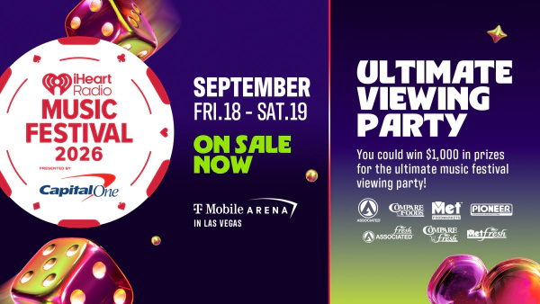 Ultimate iHeartRadio Music Festival Viewing Party Sweepstakes