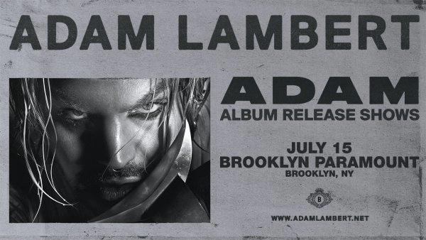 Win Tickets To See Adam Lambert!