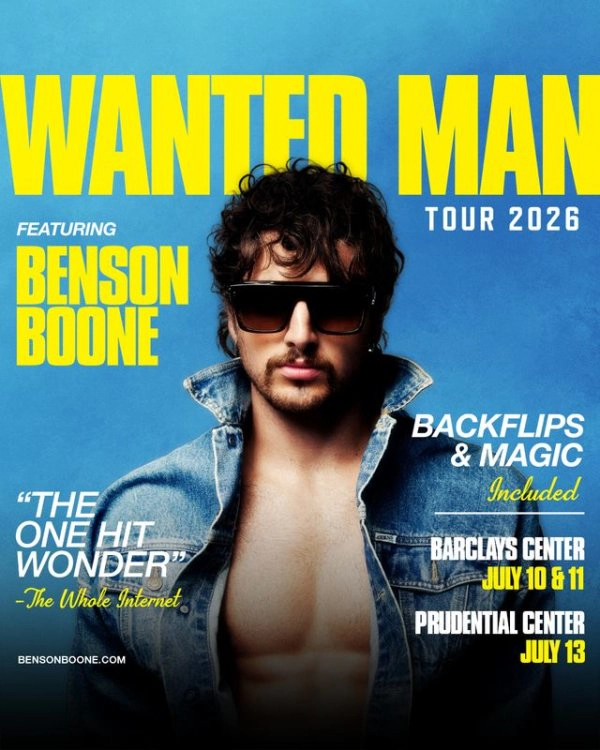 Win Tickets To Benson Boone!
