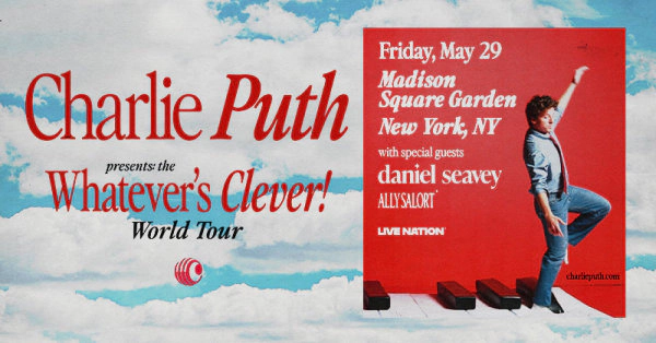 Win Tickets To See Charlie Puth!