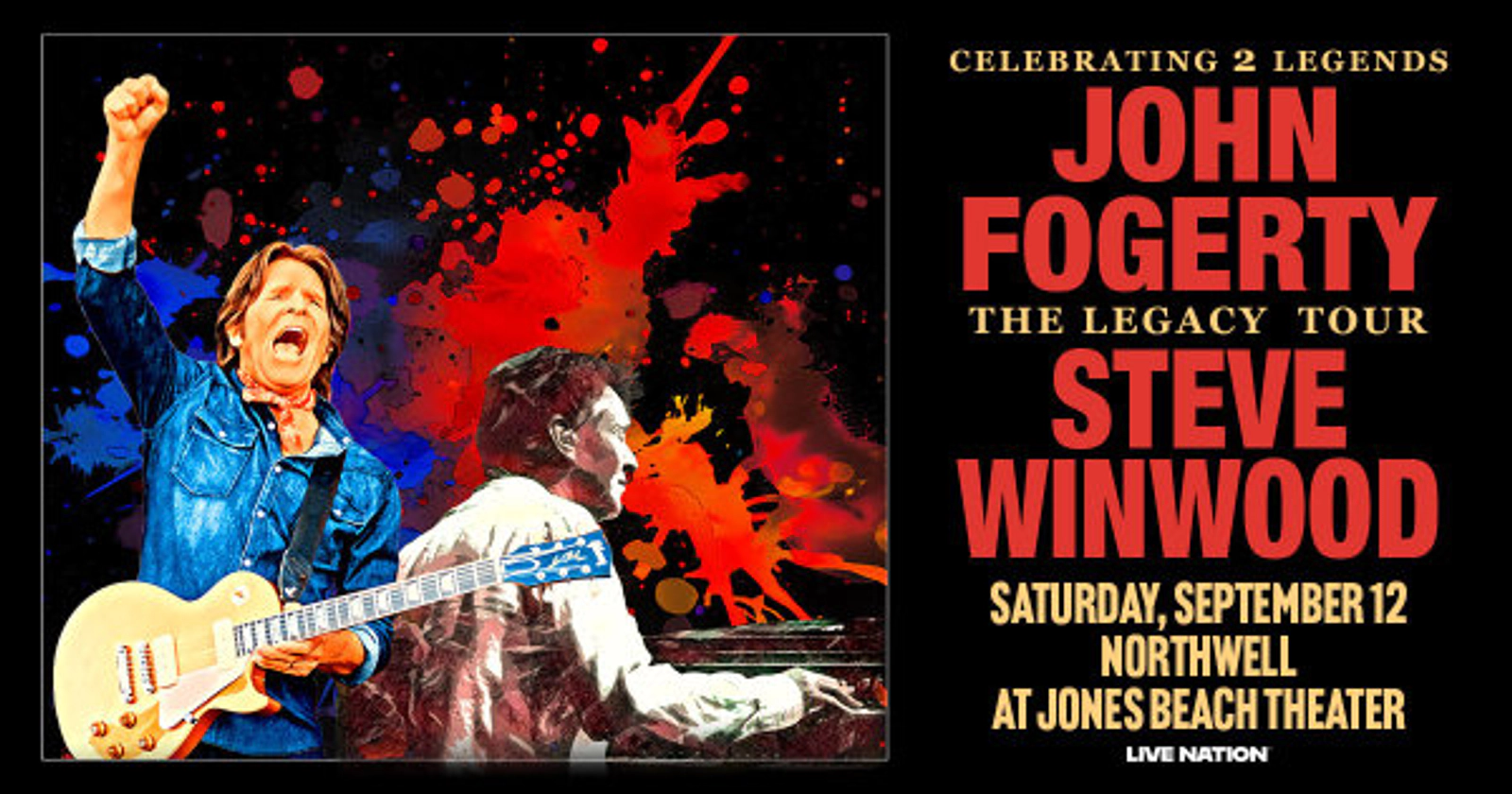 Win Tickets To See John Fogerty & Steve Winwood!
