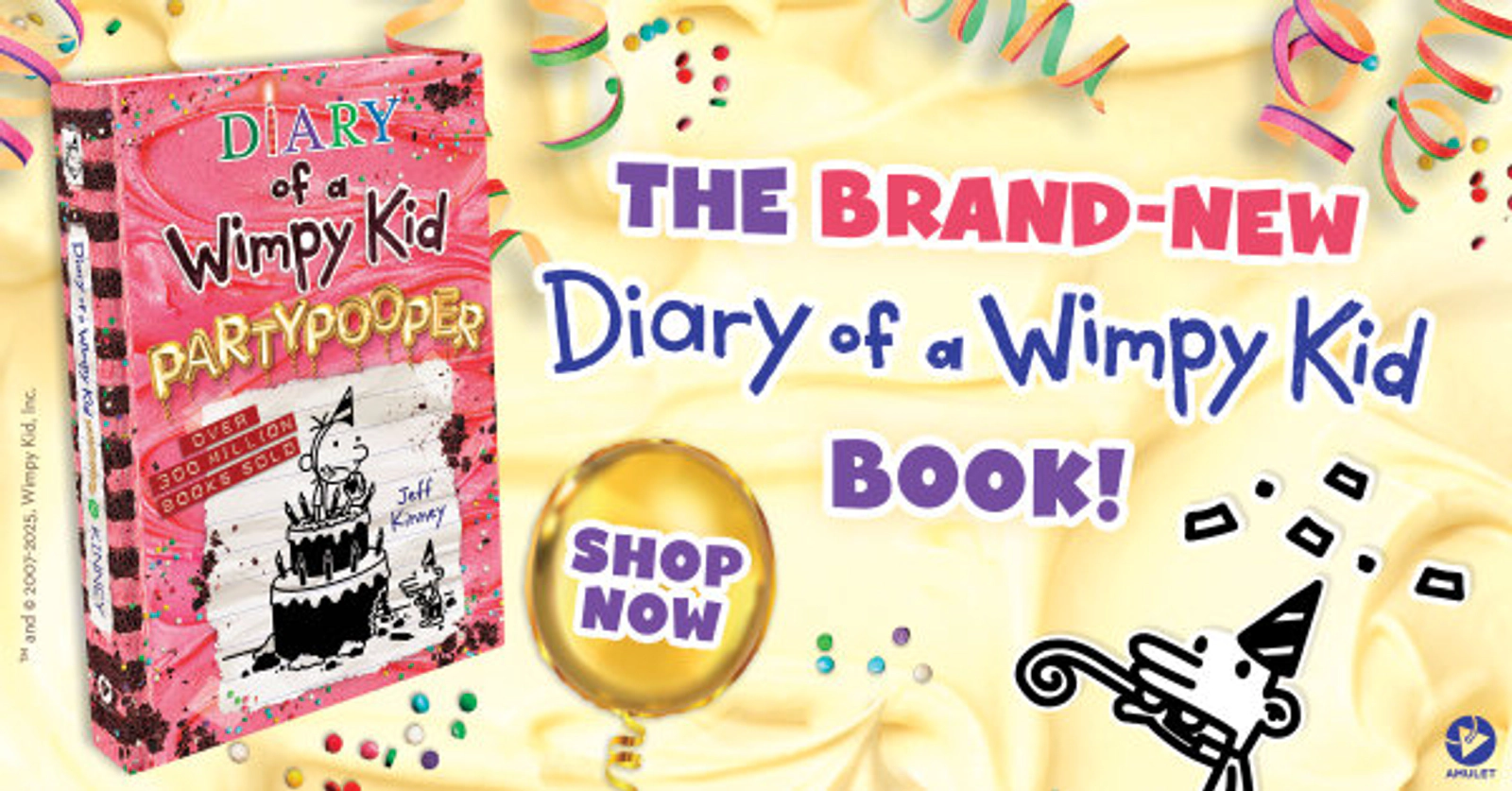 Win A Copy Of Diary of a Wimpy Kid: Partypooper!