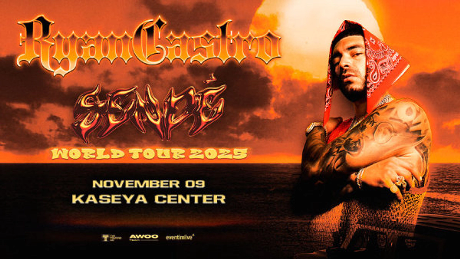 Ryan Castro: Sendé World Tour en el Kaseya Center