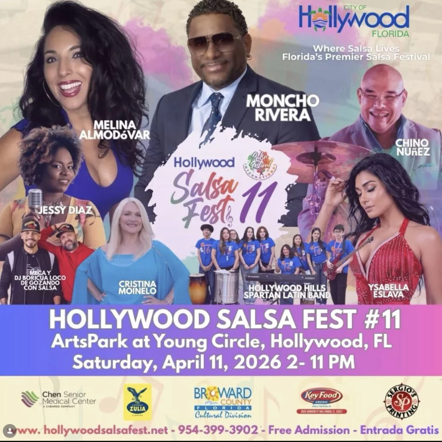 Win to register VIP tickets to Hollywood Salsafest