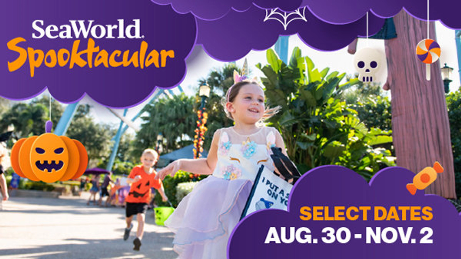 Win Tickets To Seaworld's Spooktacular!