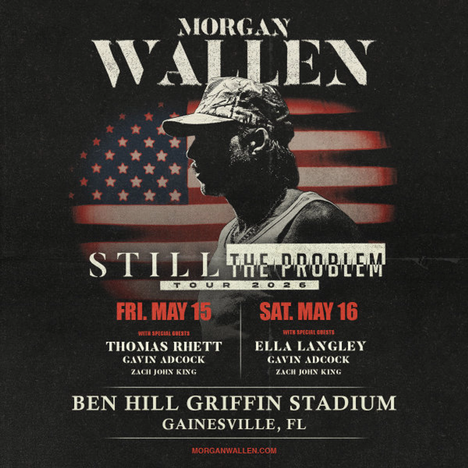 Win Tickets To See Morgan Wallen At Ben Hill Griffin Stadium In Gainesville