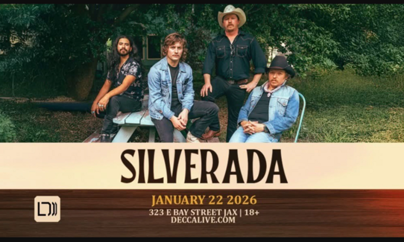 Win Tickets To Silverada At Decca Live