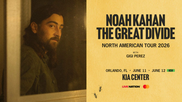 Win Tickets To See Noah Kahan At The KIA Center In Orlando