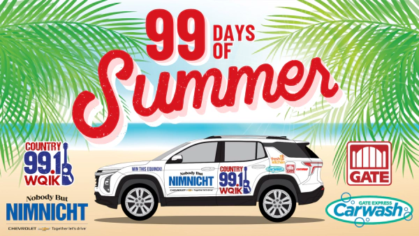 KEY DROP: 8/6/26 - Key Entry Into The 99 Days Of Summer Contest For The Chance To Win A 2026 Nimnicht Chevy Equinox