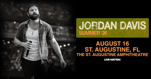 Win Tickets To See Jordan Davis At The St. Augustine Amphitheatre