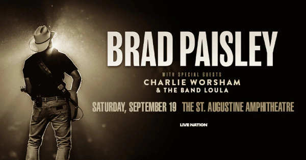 Win Tickets To See Brad Paisley At The Amp