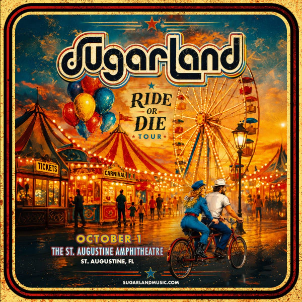 Win Tickets To Sugarland At The St. Augustine Amphitheatre