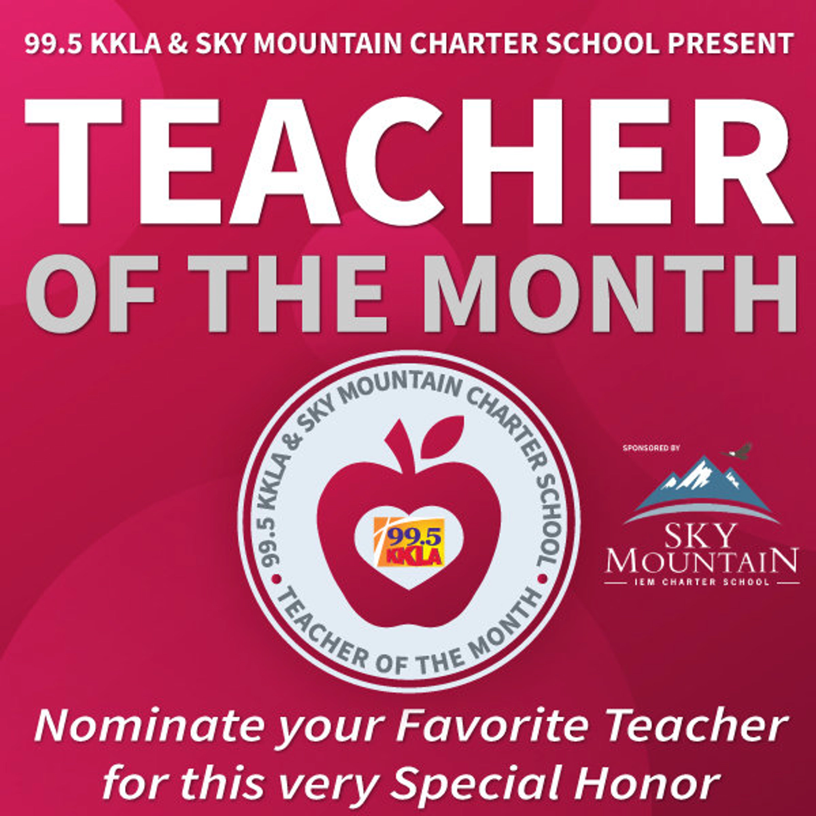 Teacher of the Month