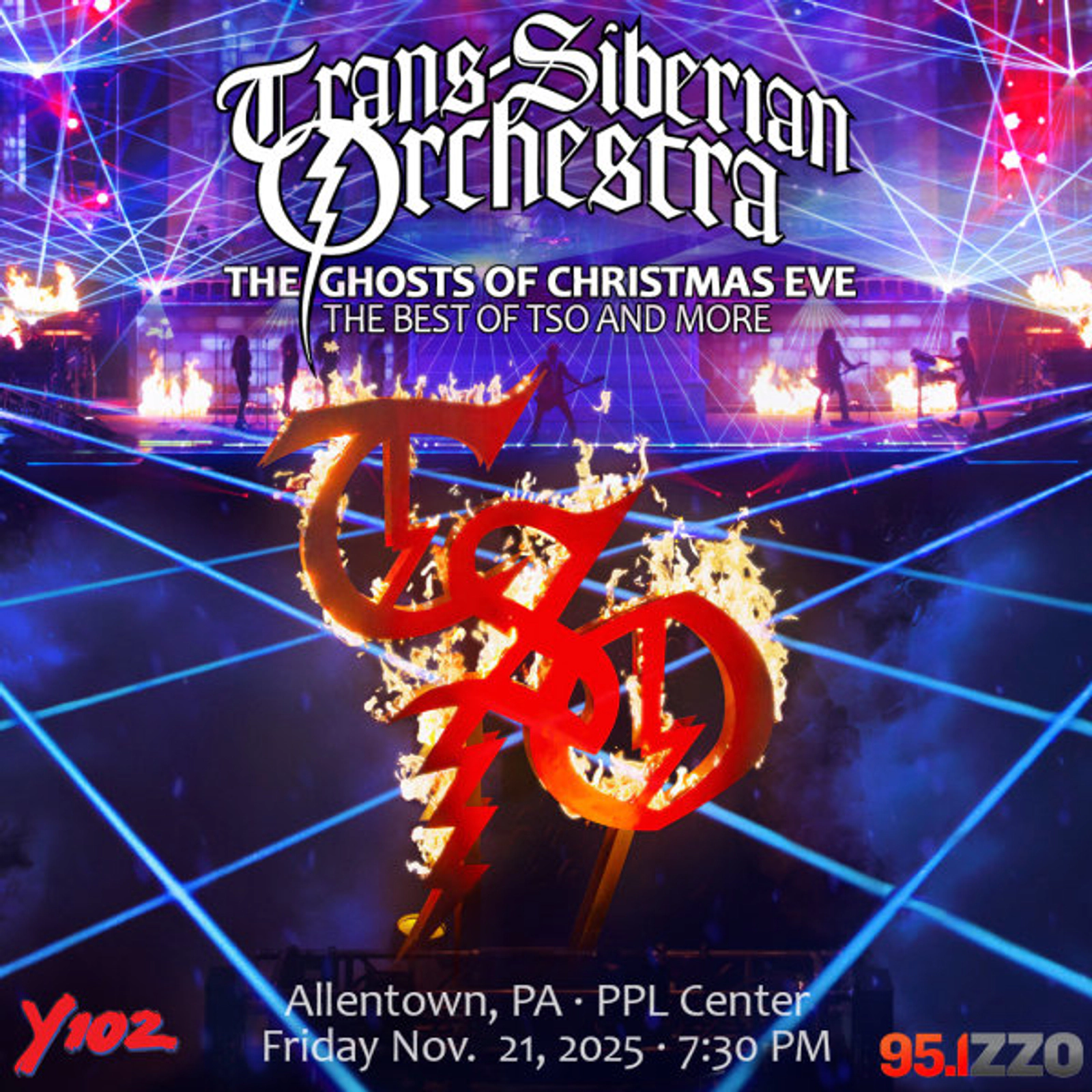 Register To Win Tickets For TSO At PPL Center in Allentown 11/21!