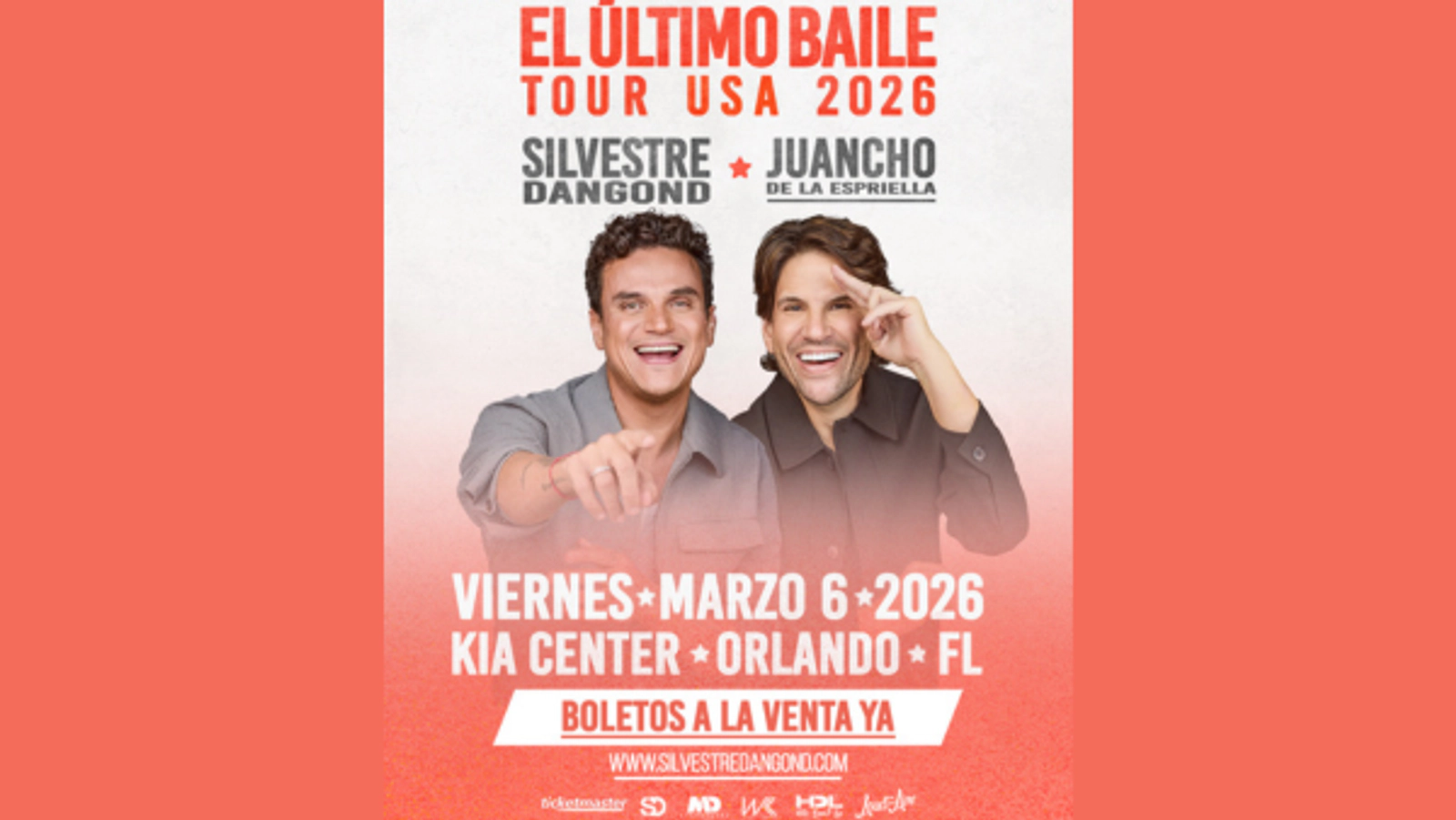 Silvestre Dangond & Juancho De la Espriella - El Ultimo Baile Tour USA