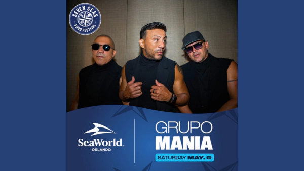 Gana entradas para Grupo Mania en SeaWorld Seven Seas Food Festival