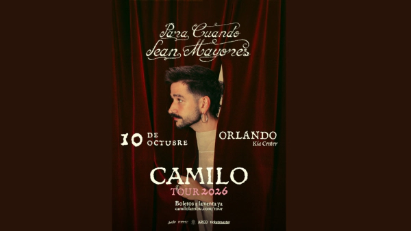Camilo en Kia Center