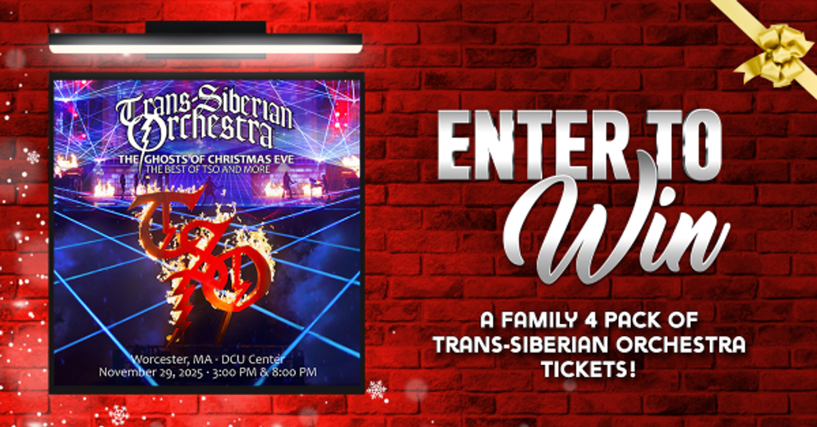 Trans-Siberian Orchestra Giveaway ~ Family 4 Pack