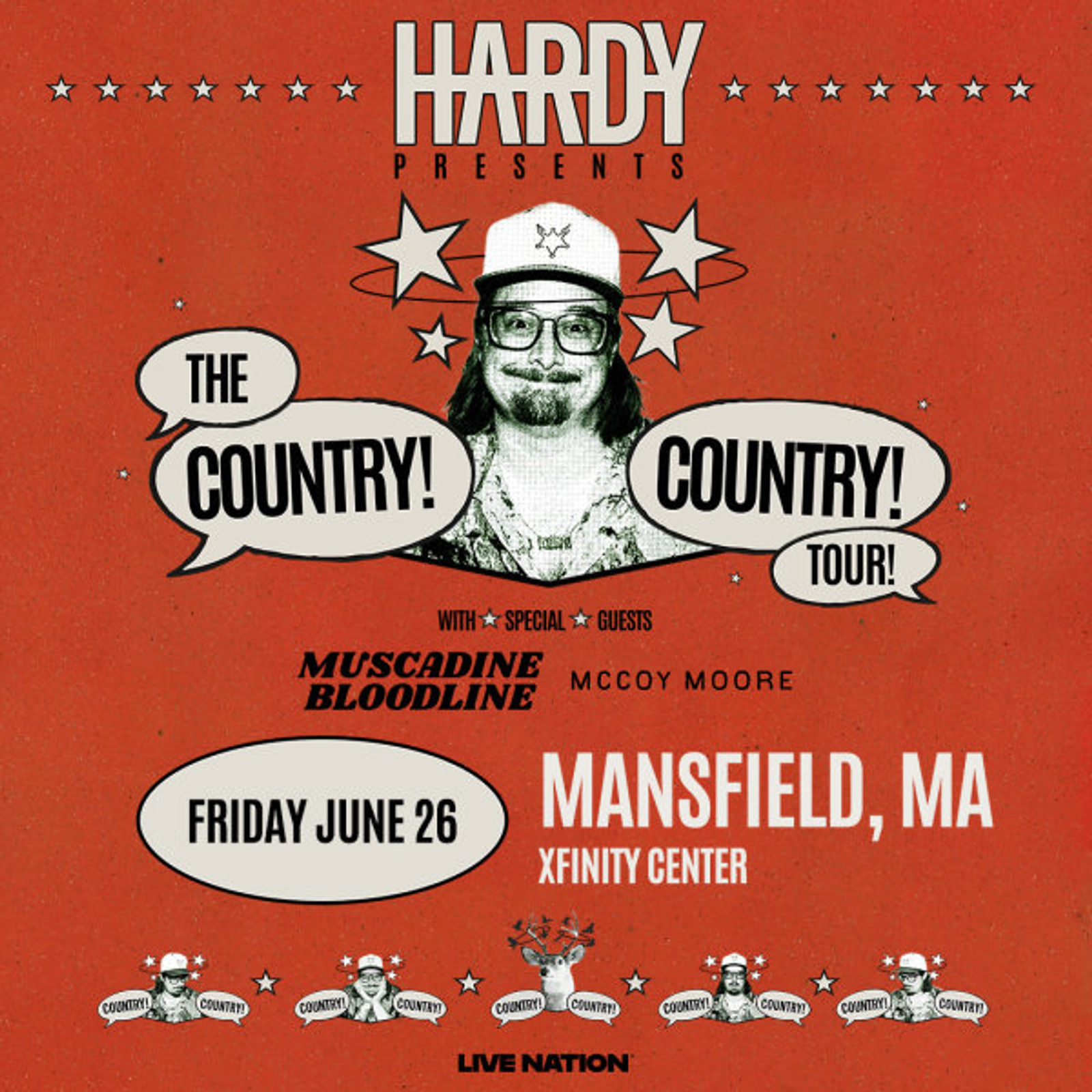 HARDY at the Xfinity Center