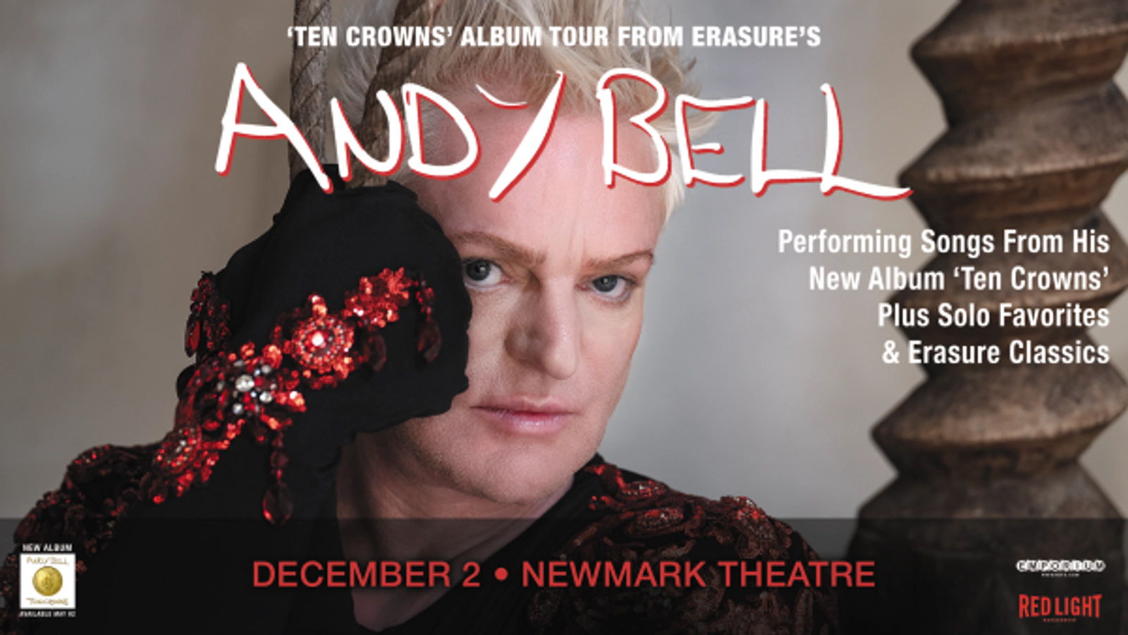 WIN Tickets to Andy Bell of Erasure!