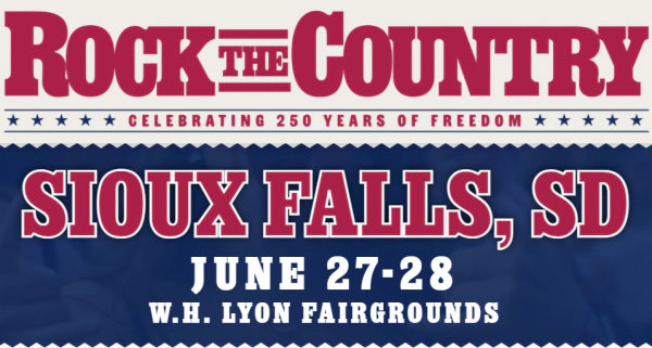 Win Weekend Passes to "Rock The Country" in Sioux Falls