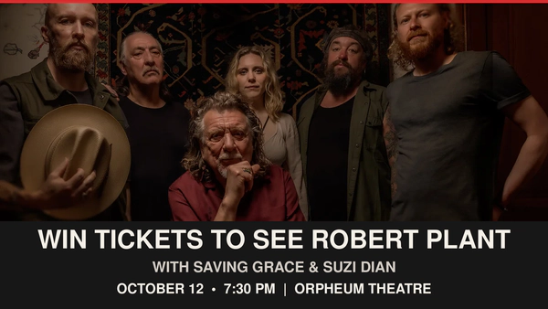 Win Tickets to See Robert Plant with Saving Grace!