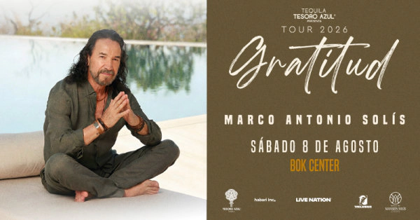 ¿Te imaginas ver a Marco Antonio Solís desde las primeras 5 filas? ¡Participa y gana tus boletos!