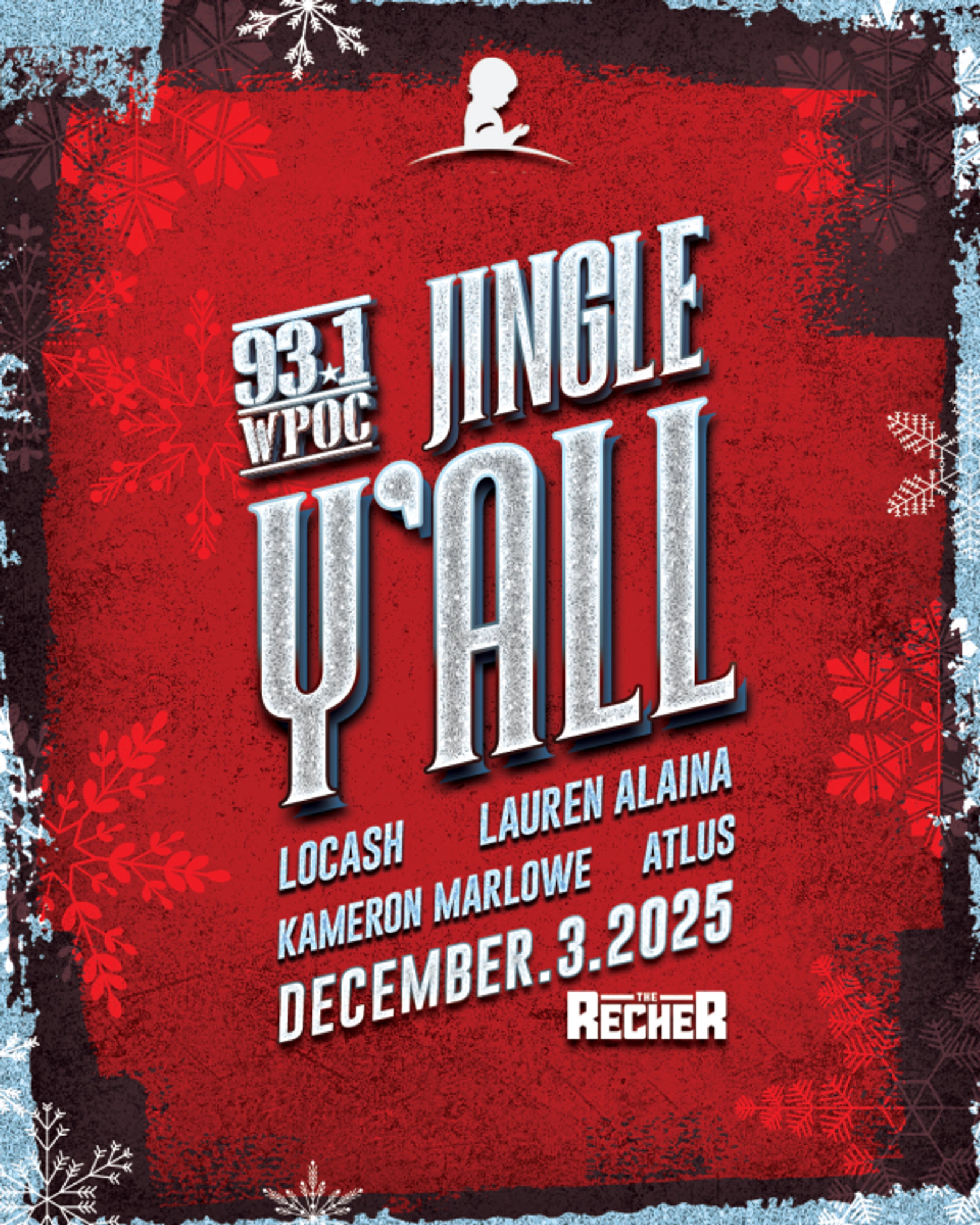 Win Tickets | Jingle Ya'll @ The Recher | 12/3/25