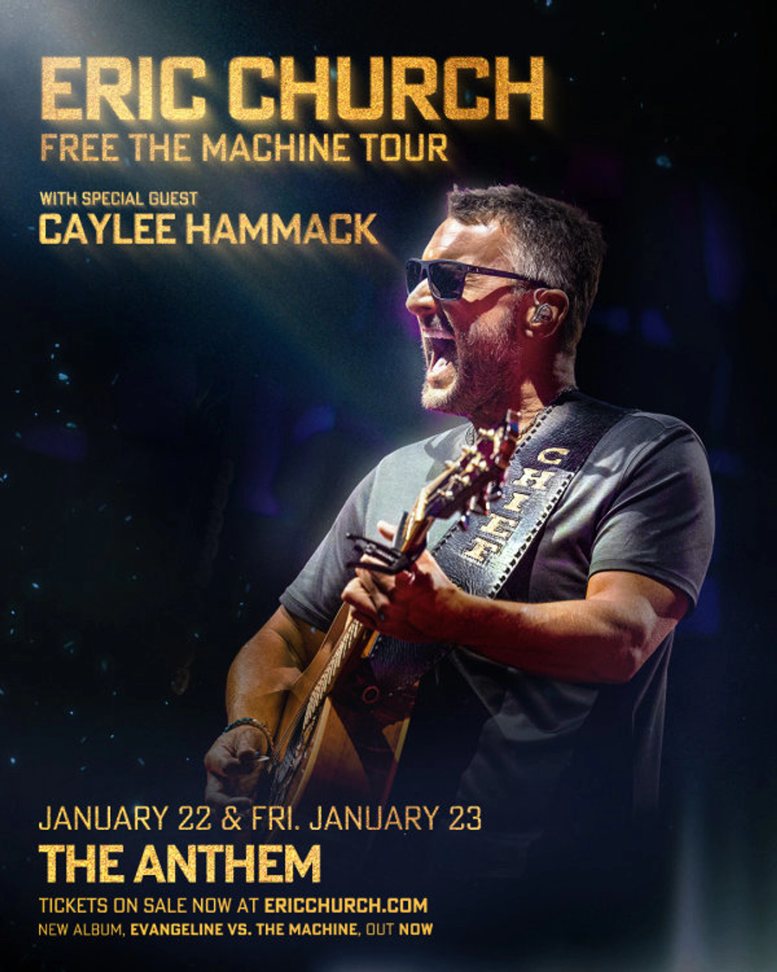 Eric Church | The Anthem 1/22/26 | Win on-air with Michael J!
