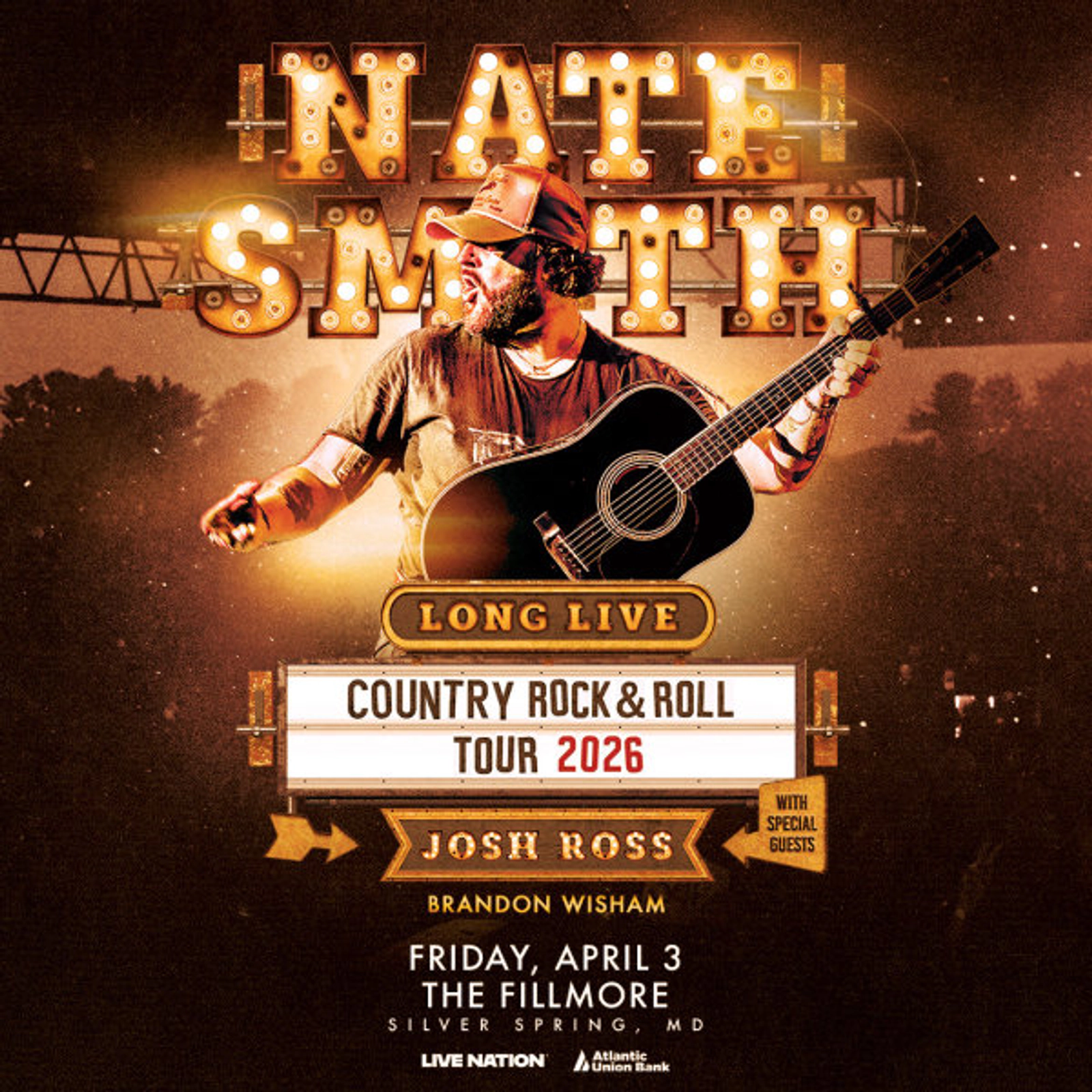 Win Tickets | Nate Smith @ The Fillmore | 4/3/26