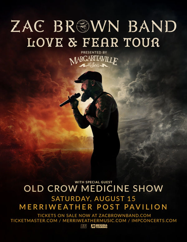 Zac Brown Band | Merriweather Post Pavilion 8/15/26 | Win on-air with Michael J!
