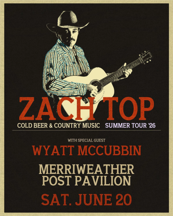 Zach Top | Merriweather Post Pavilion 6/20/26 | Win on-air with Michael J!