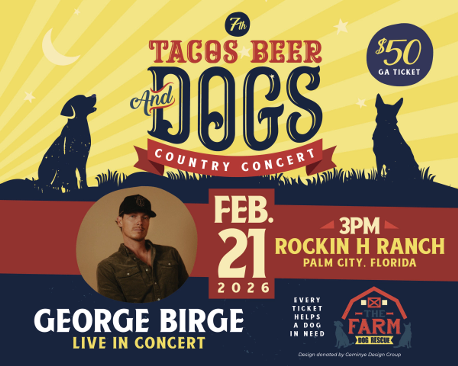 Win Tickets To Tacos, Beer and Dogs Country Concert 2026