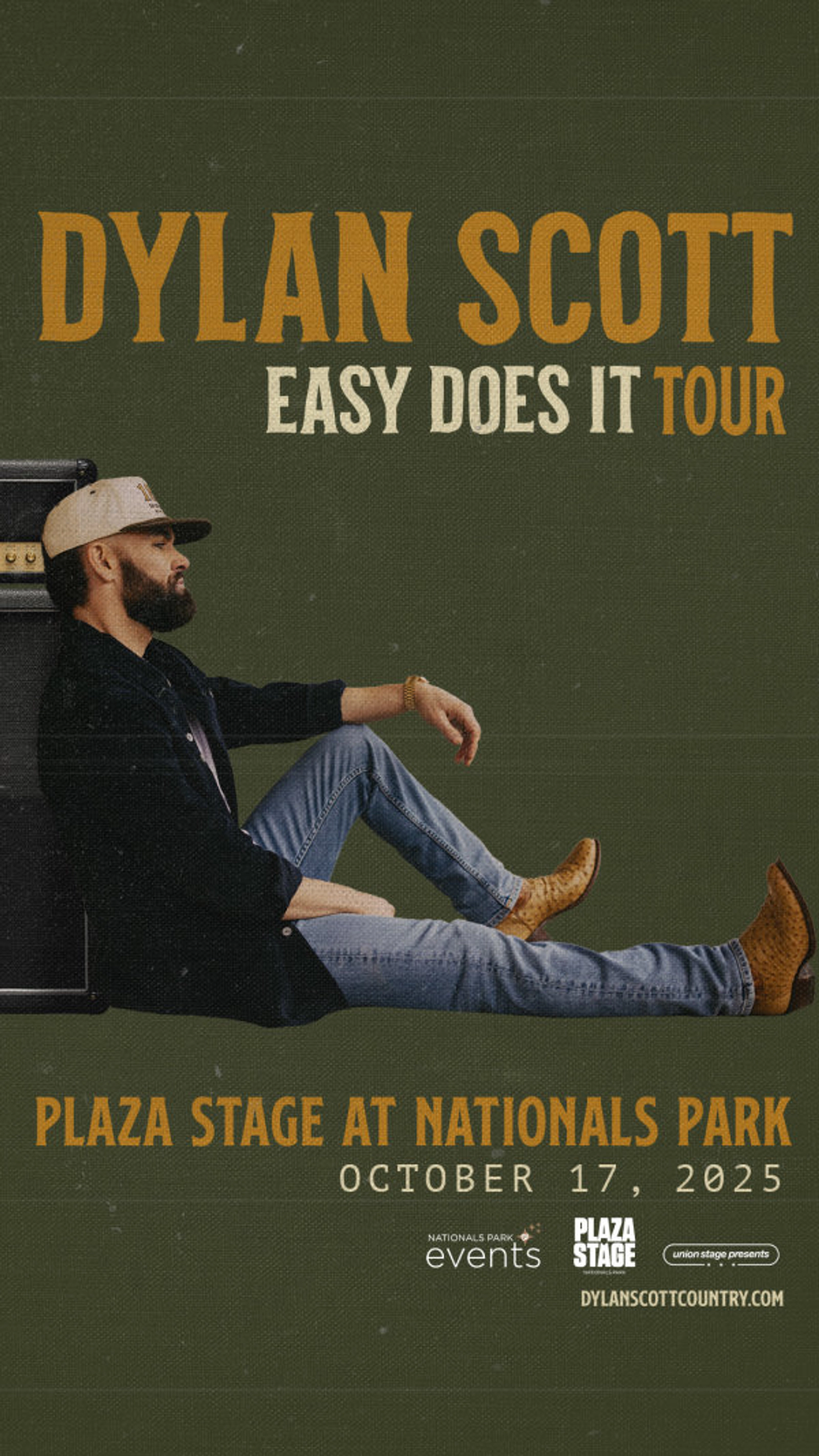 Dylan Scott | Plaza Stage @ Nats Park 10/17/25 | Win on-air with Michael J!