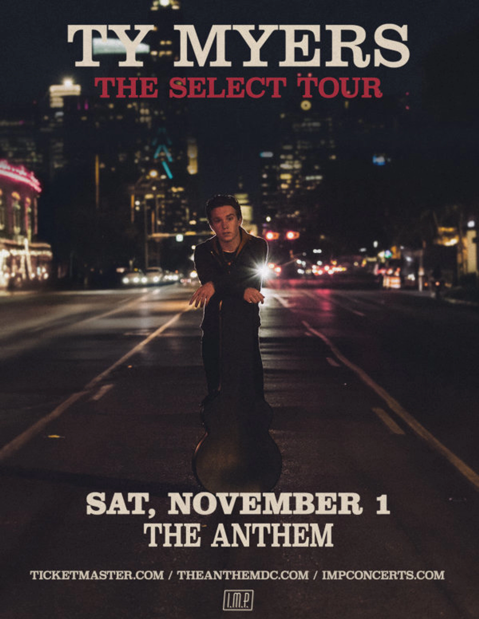 Win Tickets | Ty Myers @ The Anthem | 11/1/25