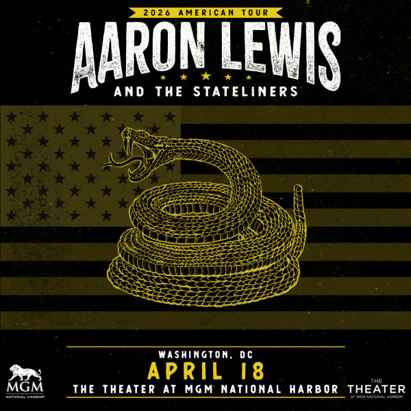 Win Tickets | Aaron Lewis @ MGM Theatre | 4/18/26