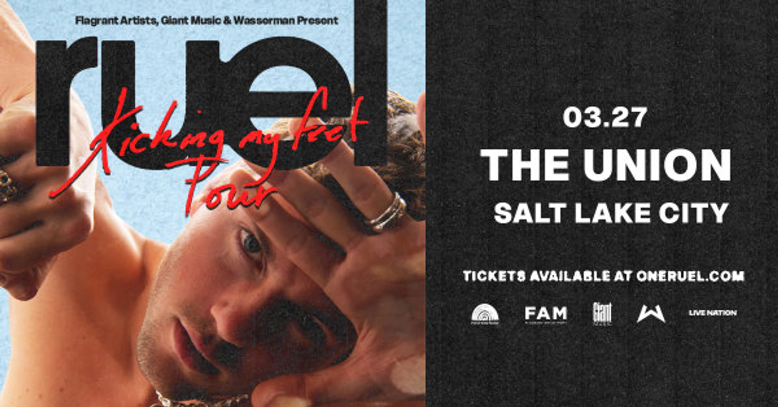 Enter For A Chance To Win A Pair of Tickets to See Ruel Sweepstakes