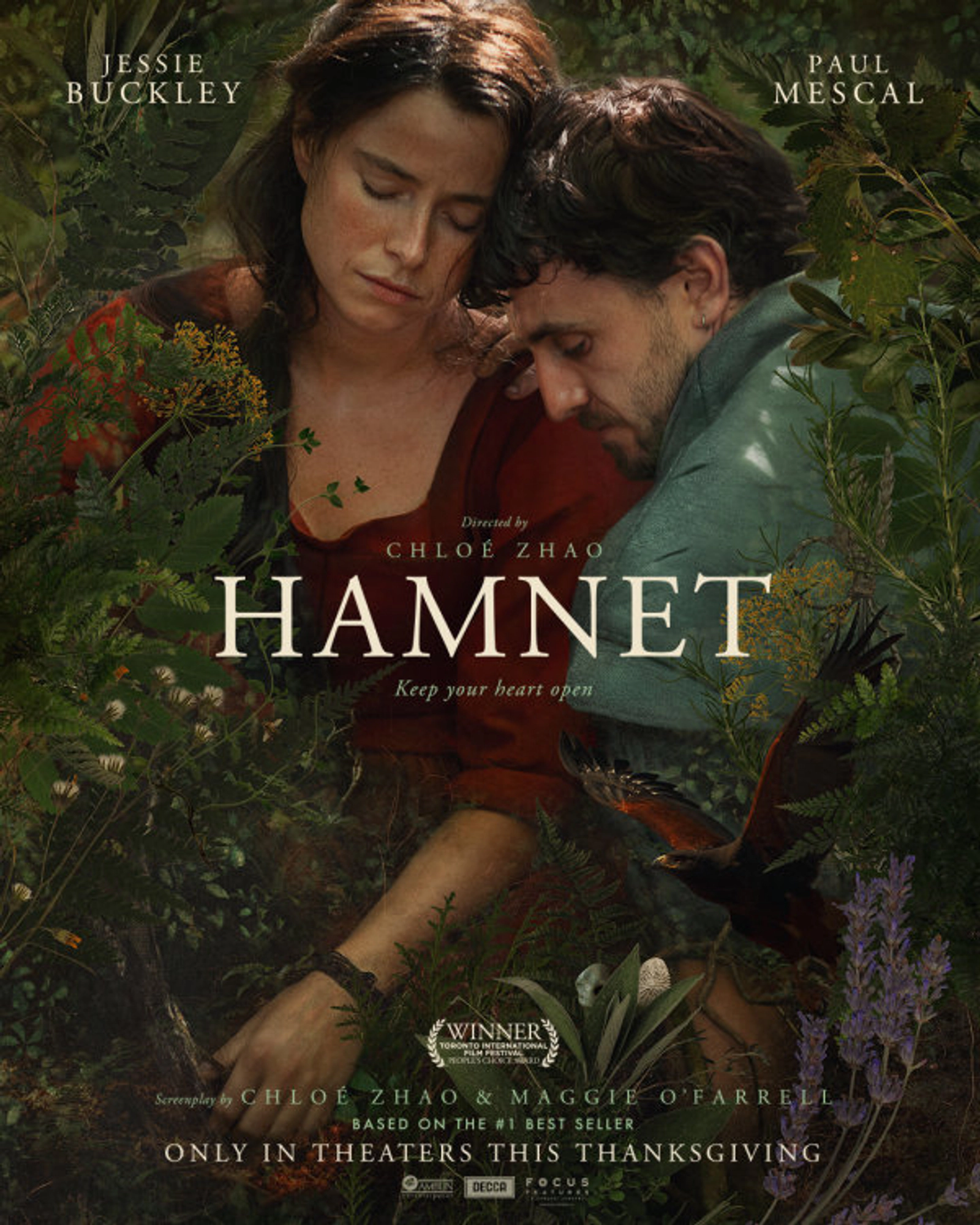 Enter Below for a Chance to Win a Pair of Advance Screening Passes to See HAMNET!