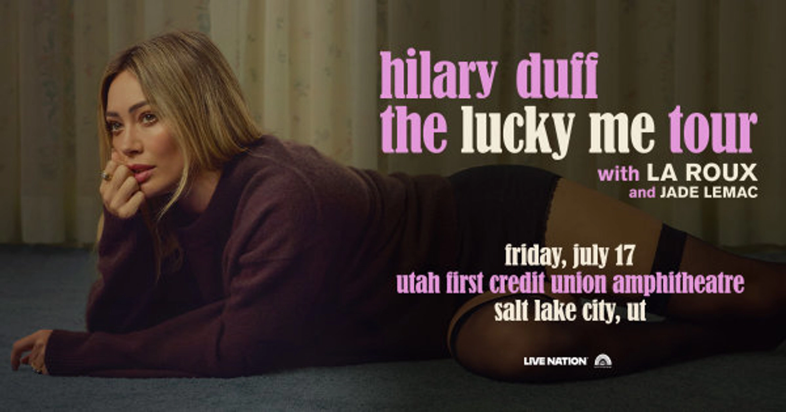 Enter For A Chance To Win Hilary Duff Tickets