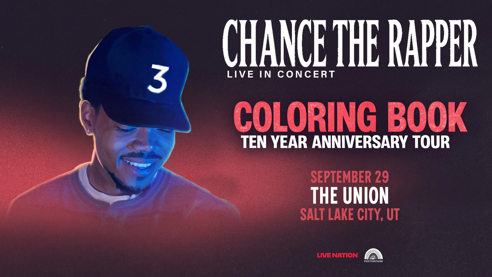Win A Pair Of Tickets To Chance The Rapper on September 29th, 2026!