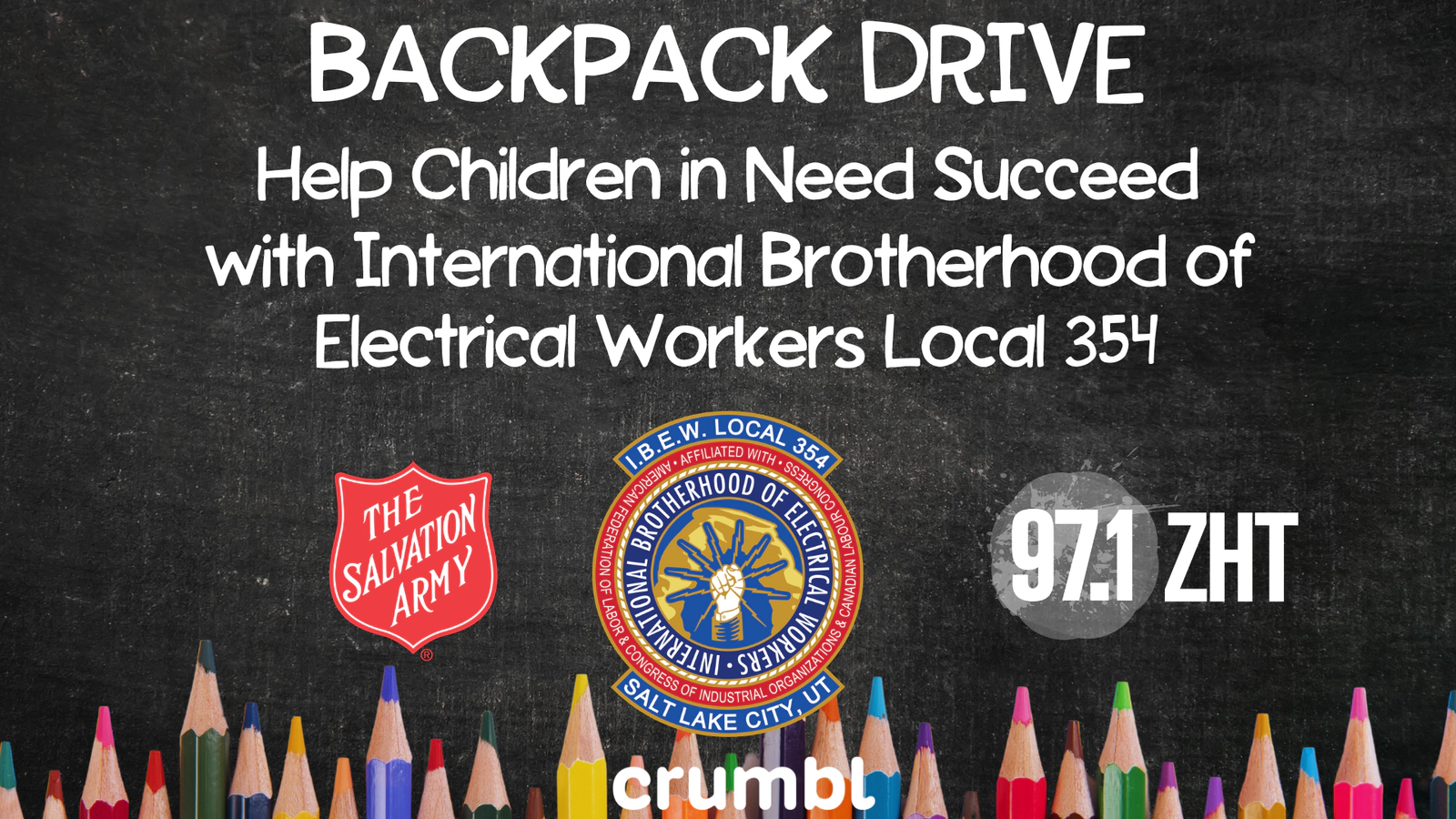 Help Us Make A Difference - One Backpack At A Time