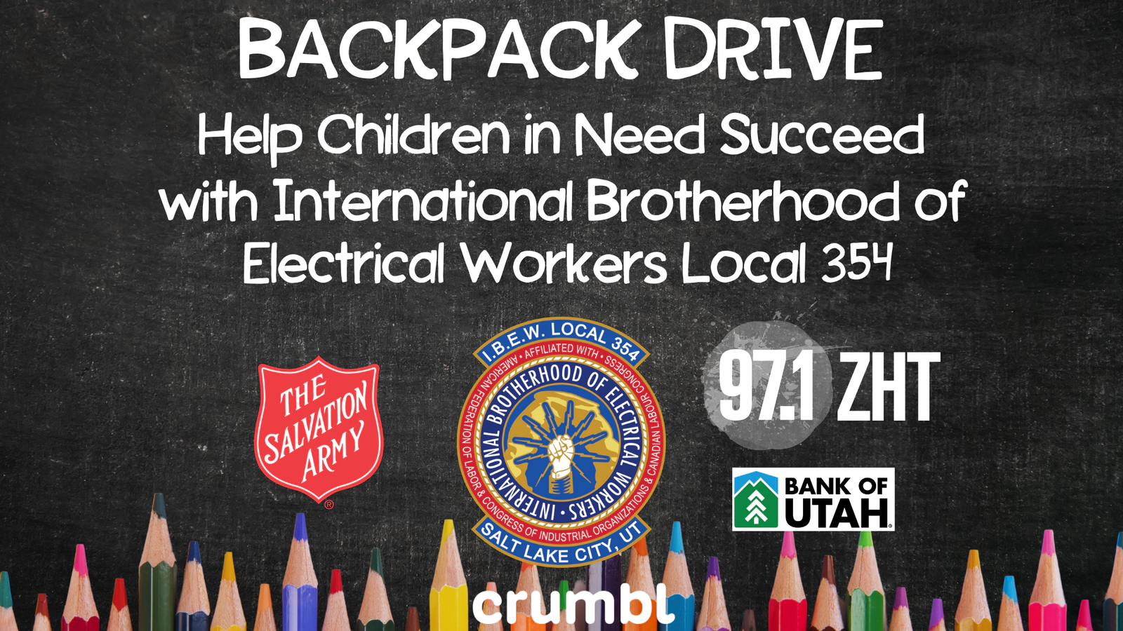 Help Us Make A Difference - One Backpack At A Time