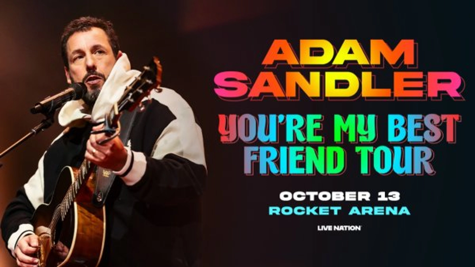 Win tickets to see Adam Sandler at Rocket Arena