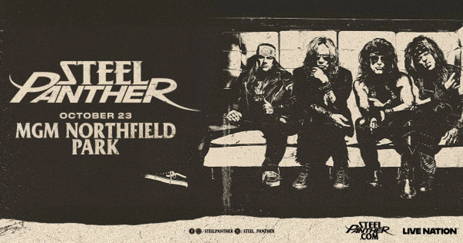 Win tickets to see Steel Panther at MGM Northfield Park
