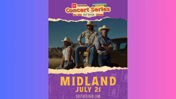 Enter For A Chance To Win Tickets To See Midland Coming July 21st To The CA State Fair!